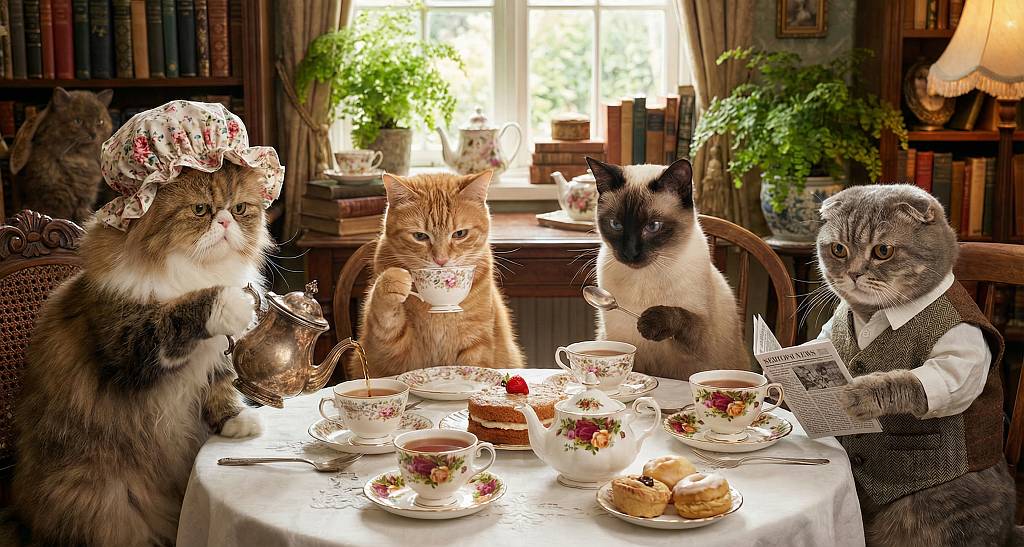 Промывание глаз чаем - опасный пережиток прошлого Чаепитие котов