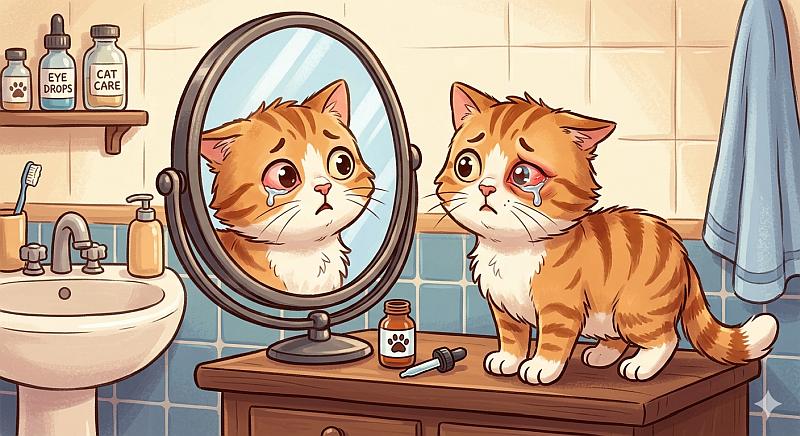 Конъюнктивит у кошек