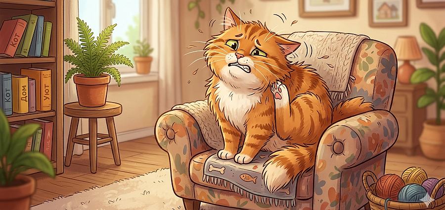 Аллергия у кошек